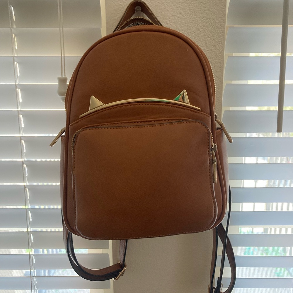 Cat ear mini backpack